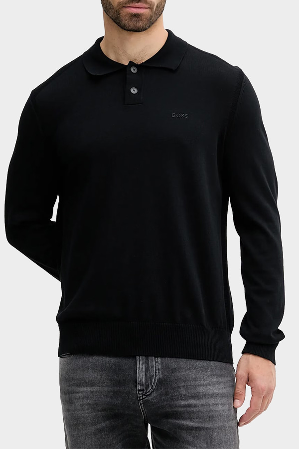 ΠΛΕΚΤΗ ΜΠΛΟΥΖΑ BOSS - 001 ΜΑΥΡΟ